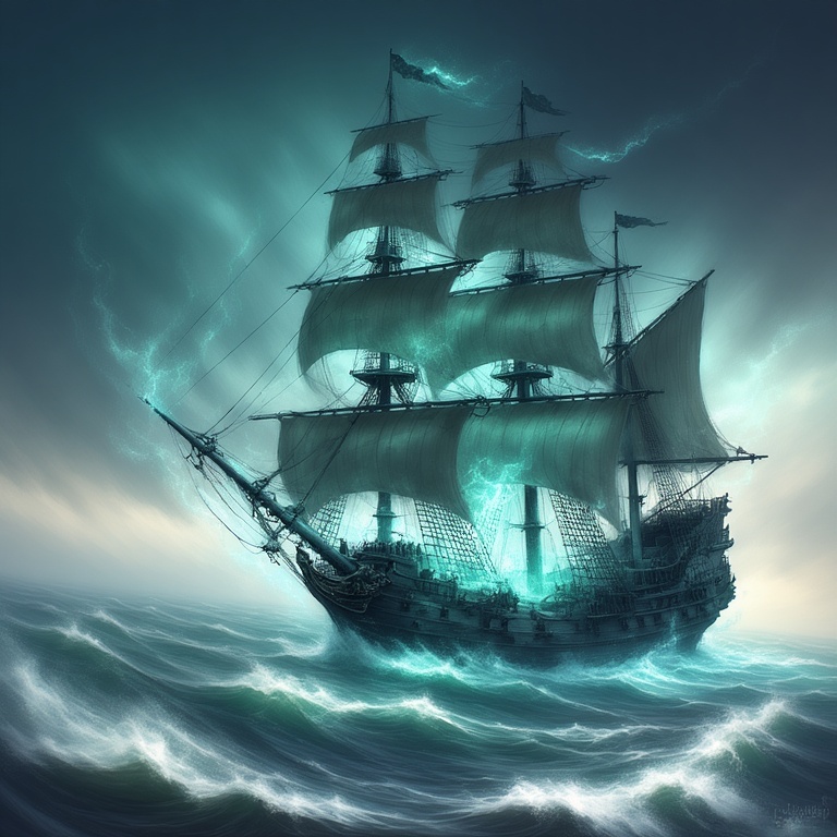 Ghostly Dutchman's Voyage
