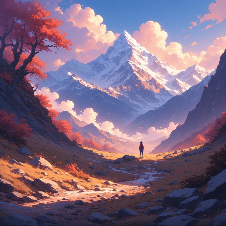 Himalayan Anime Dreamscape