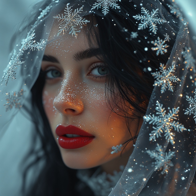 Snowflake Veiled Glamour