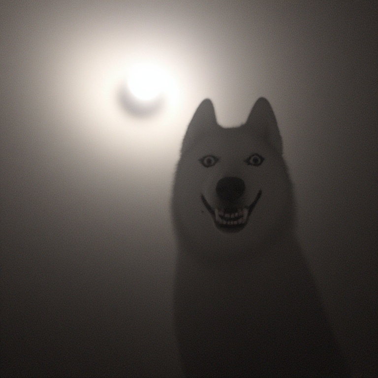 Evil Husky Snarl
