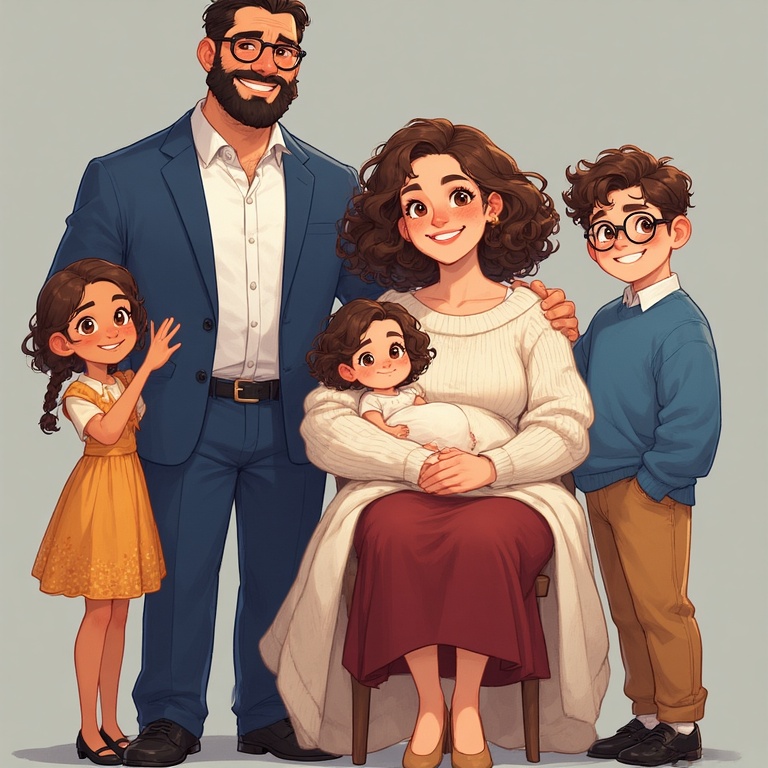 Whimsical Family Gathering
