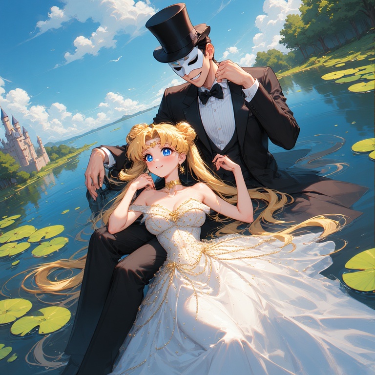 Moonlit Castle Serenade