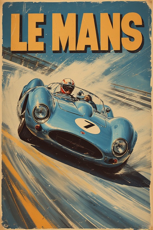 Jaguar Le Mans Flyby