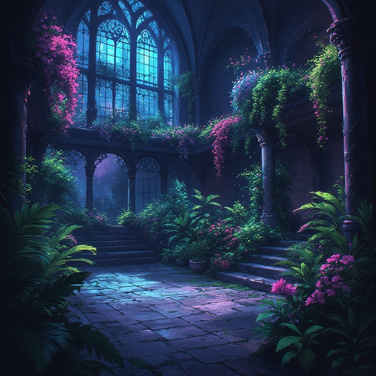 Moonlit Castle Bloom