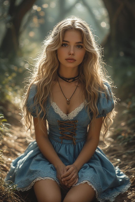 Wonderland Blue Bombshell