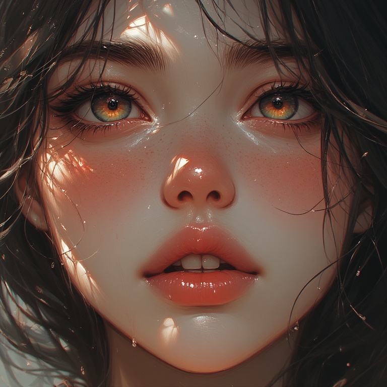 Anime Woman Portrait
