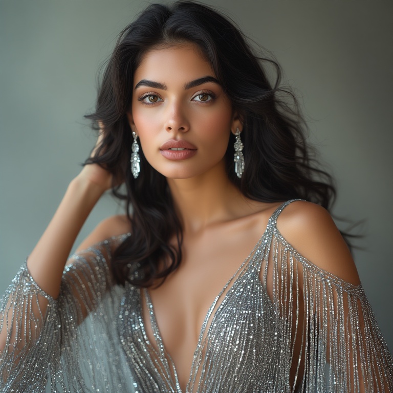Smoky Glamour Portrait