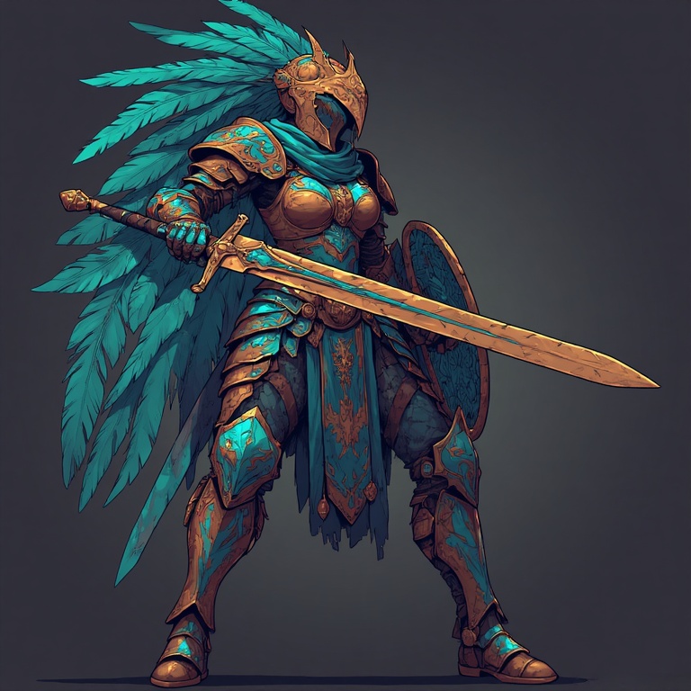 Feathered Defiant Guardian