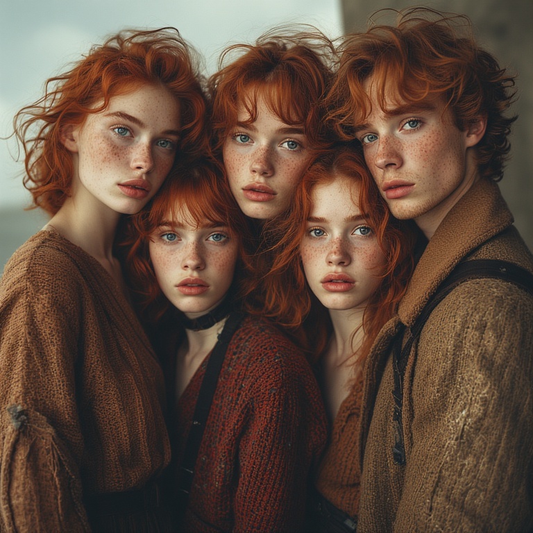 Fiery Portrait Moments