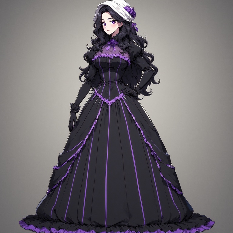 Elegant Victorian Seductress