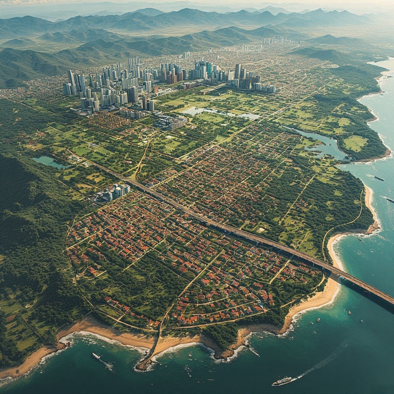 Hangzhou Cityscape Aerial