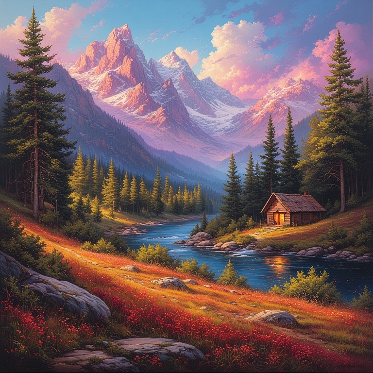 Enchanted Morning Vista