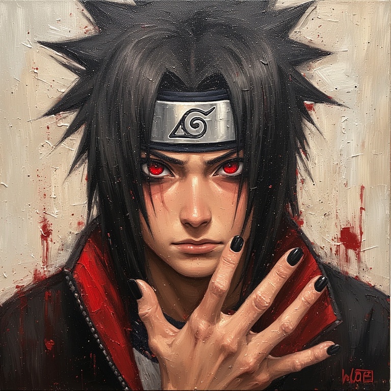 Sasuke Uchiha Portrait