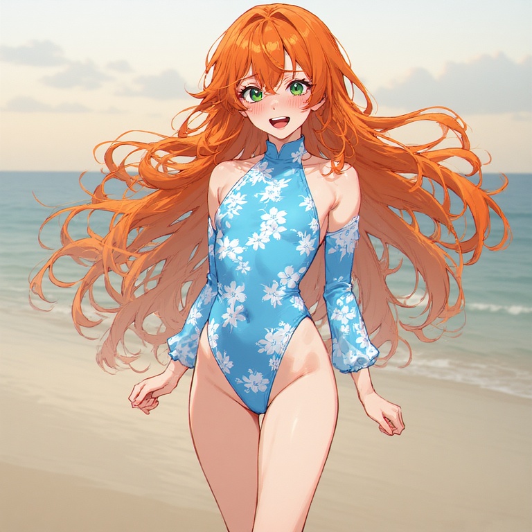 Orange Sunset Innocence