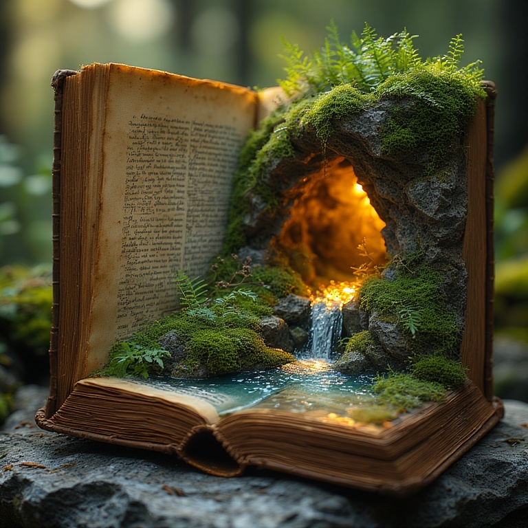 Miniature Fantastical Scene