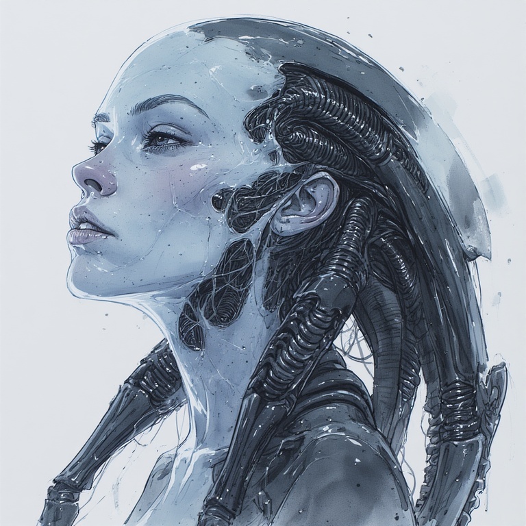 Pale Xenomorph Maiden