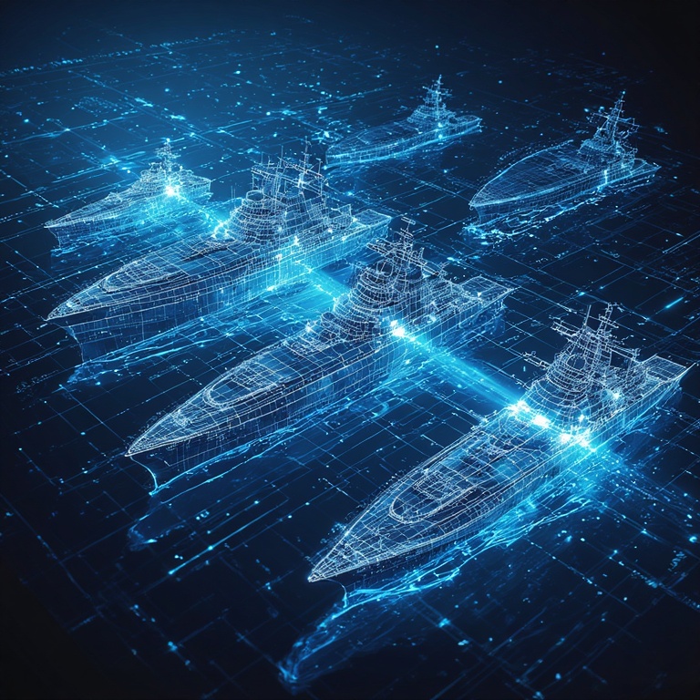 Futuristic Fleet Formation