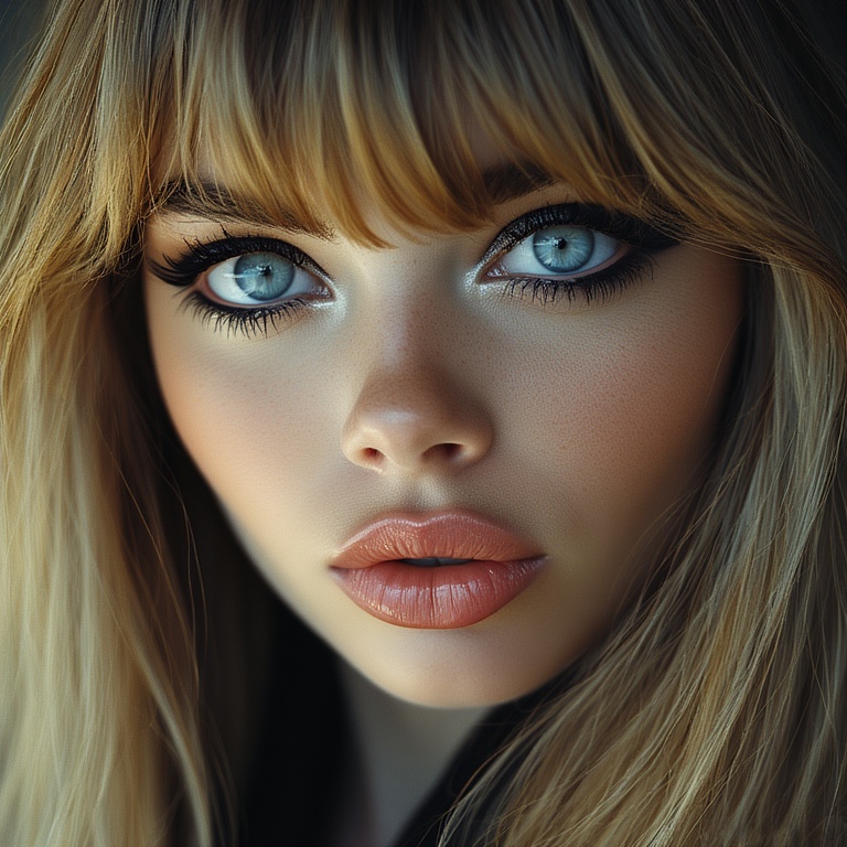 Moist Beauty Portrait