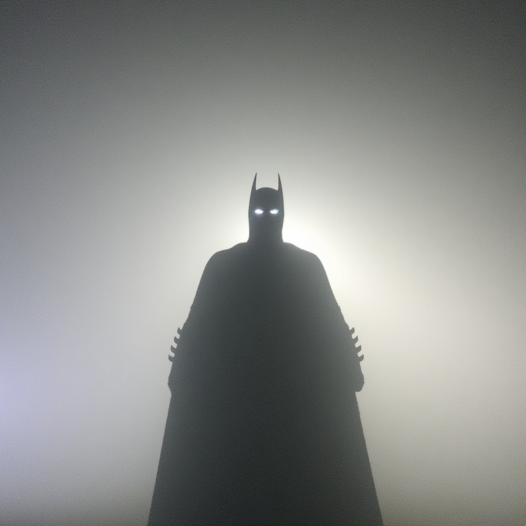 Foggy Dark Knight