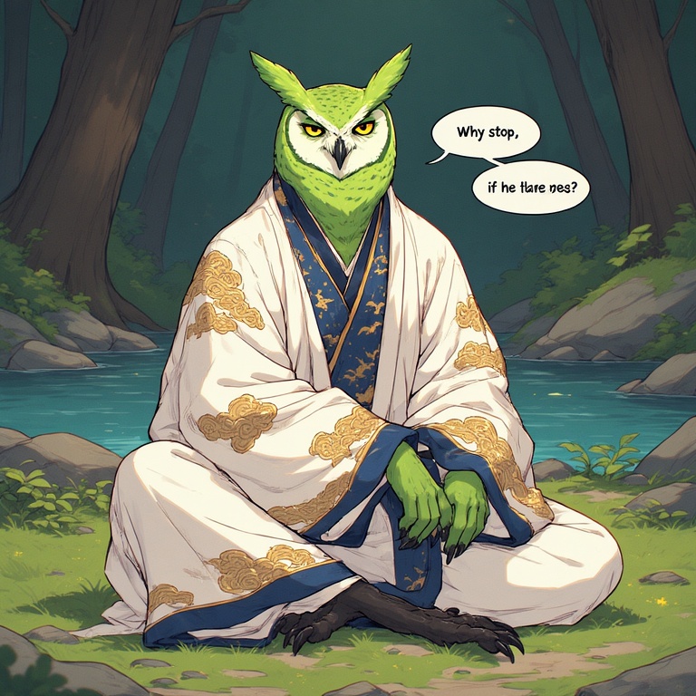 Whispering Green Wisdom