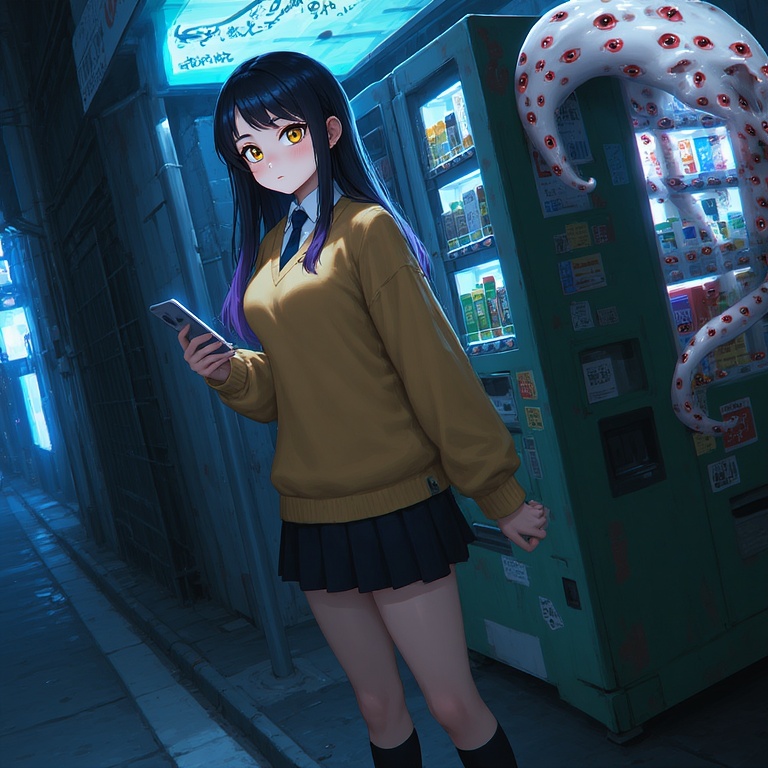 Mieruko-Chan Whimsy